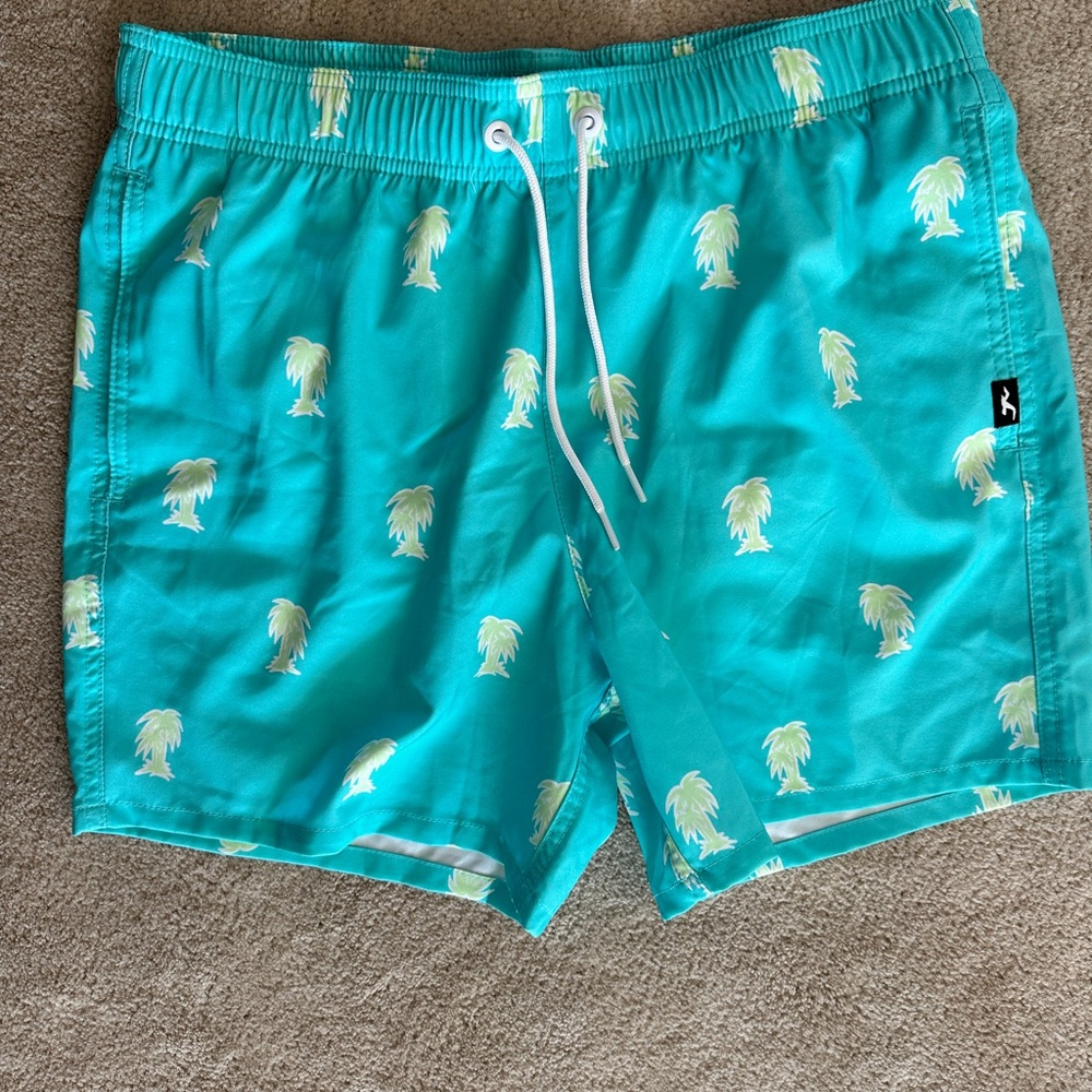Hollister Swim Shorts with Palm Tree Design